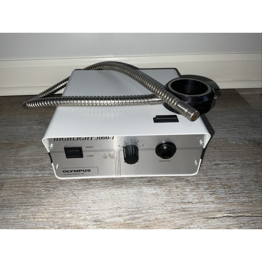 OLYMPUS HIGHLIGHT 3000 -1 Fiber Optic Light Source Illuminator NCL 150 FOR PARTS
